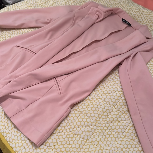 Light pink blazer jacket - Picture 2 of 10